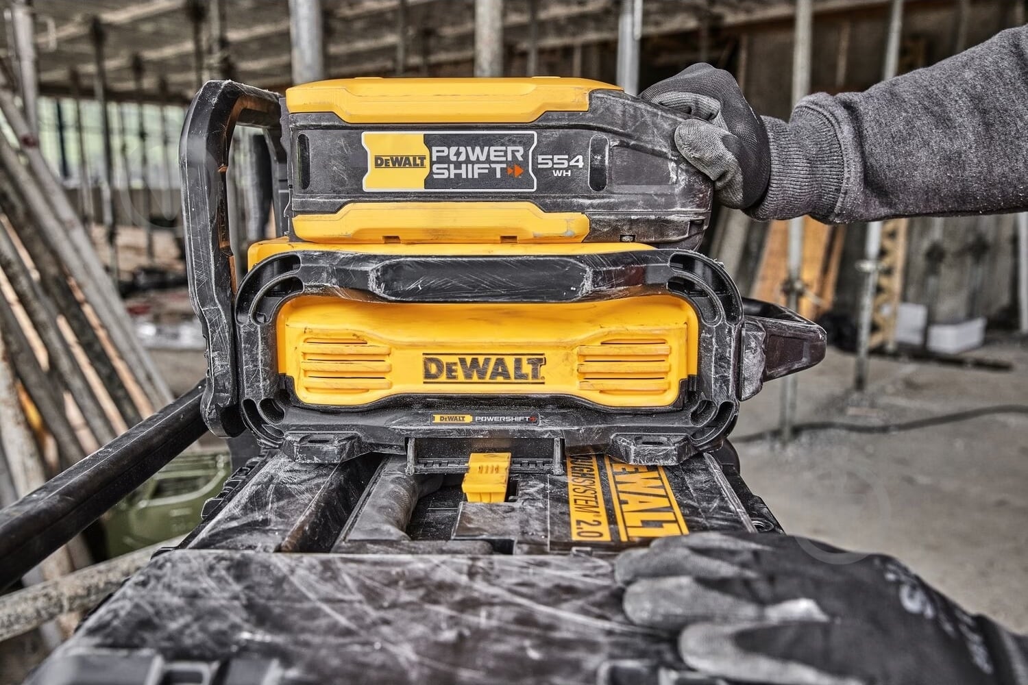 Батарея аккумуляторная DeWalt 56,0V 10Ah POWERSHIFT DCBPS0554 - фото 7
