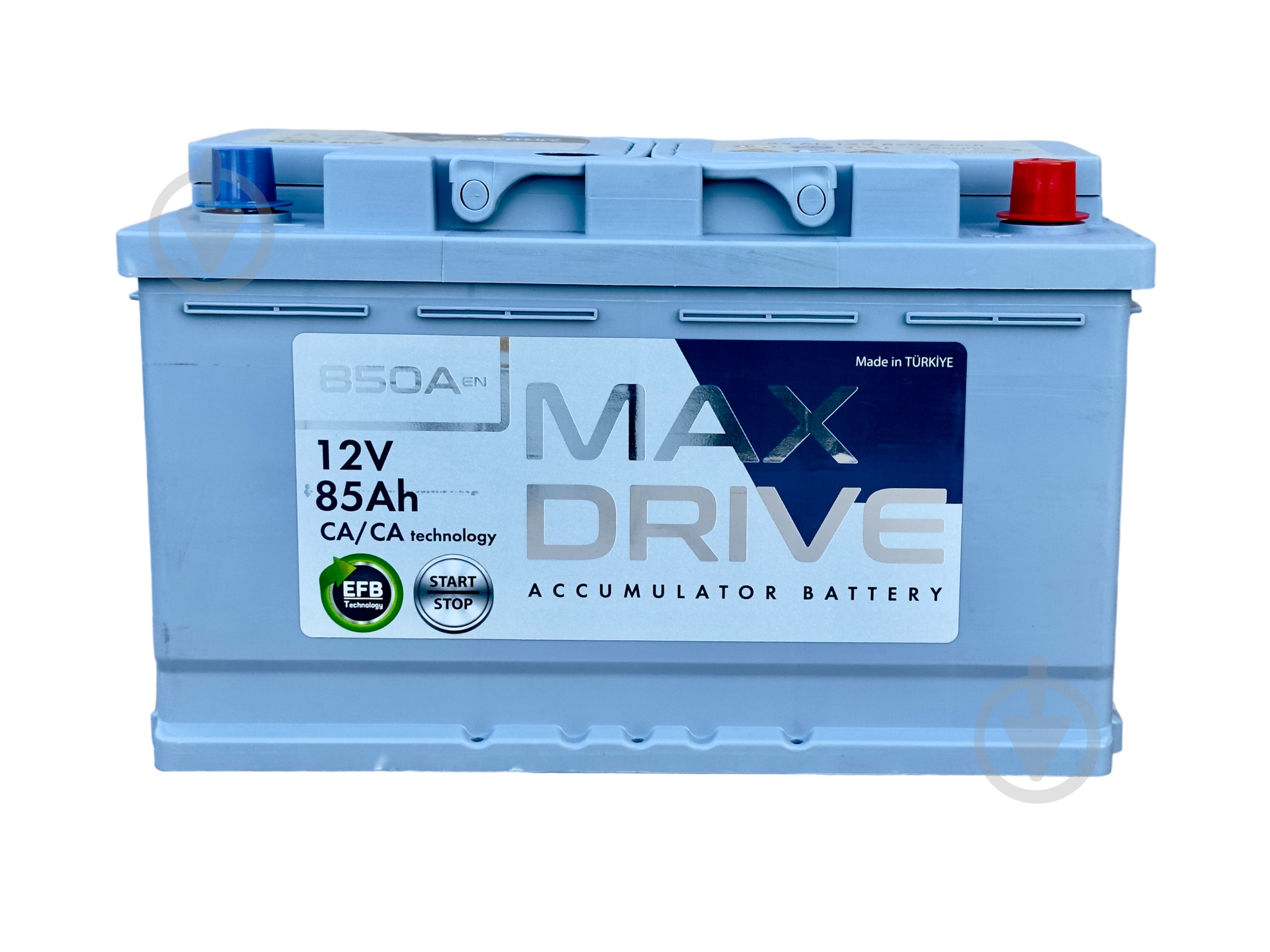 Аккумулятор автомобильный MAX DRIVE 85Ah 850A 12V «+» справа - фото 2