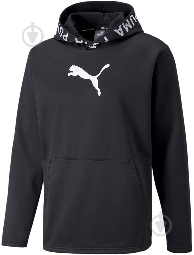 Джемпер Puma TRAIN PWR FLEECE HOODIE 52089301 р.L черный - фото 1