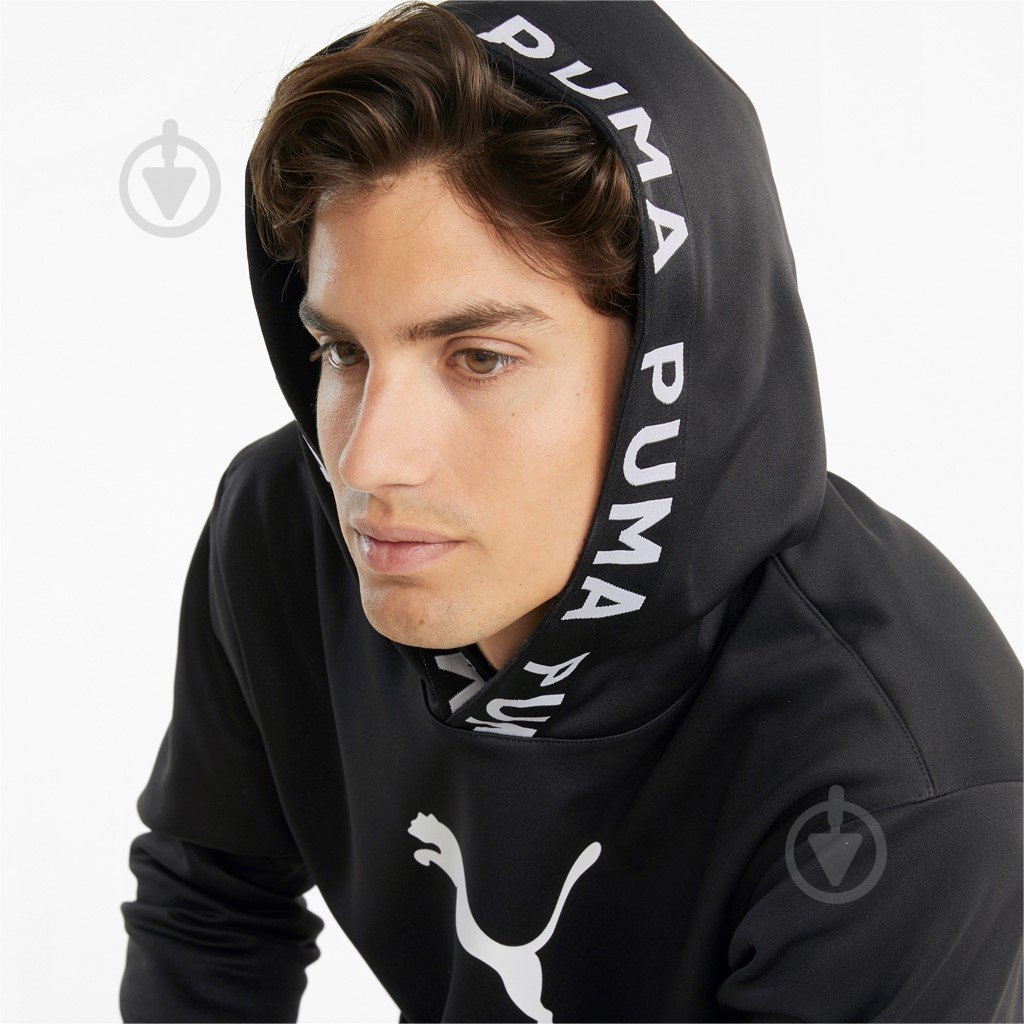 Джемпер Puma TRAIN PWR FLEECE HOODIE 52089301 р.L черный - фото 6