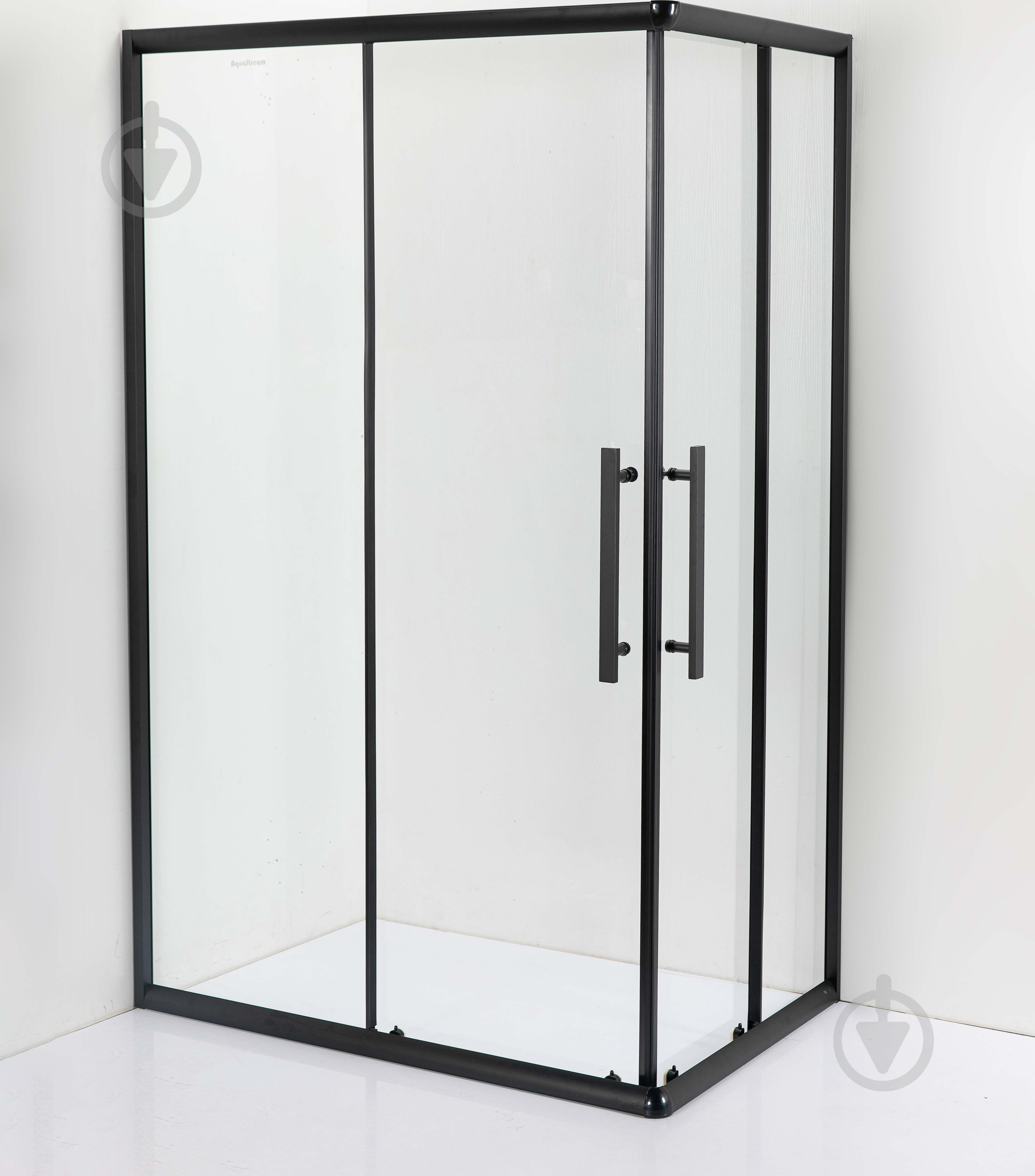 Душевая кабина AquaStream Ethos 120S All Blacks - фото 1