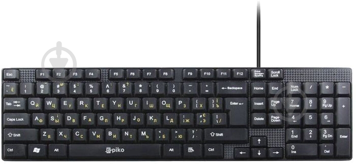 Клавиатура Piko (KB-005) black - фото 1