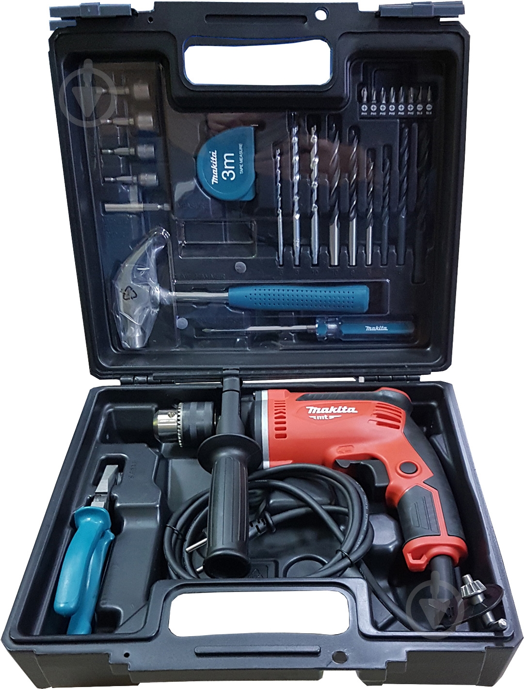 Дрель ударная Makita с аксессуарами M8100KX2 - фото 2