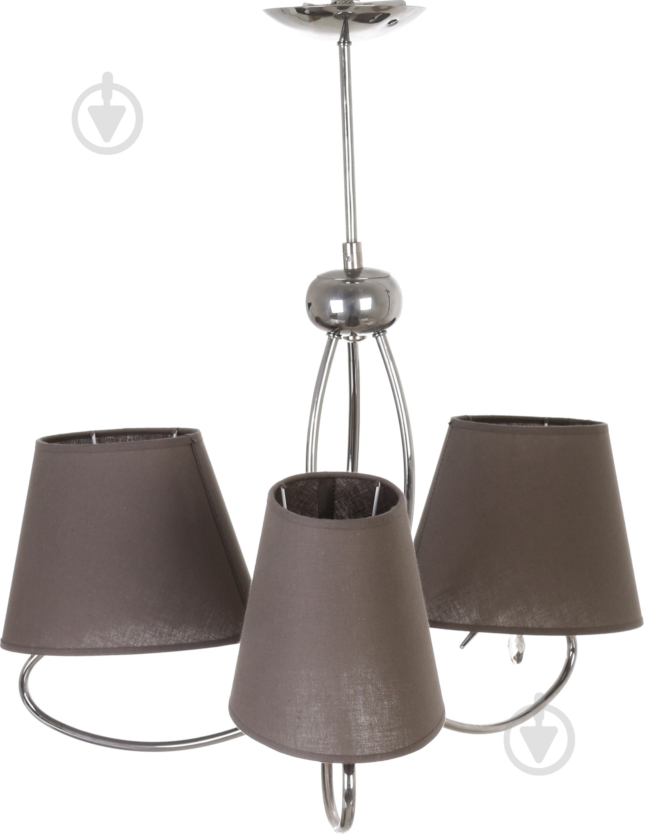 Люстра подвесная ALFA SIENA 3xE14 шоколадный - фото 1