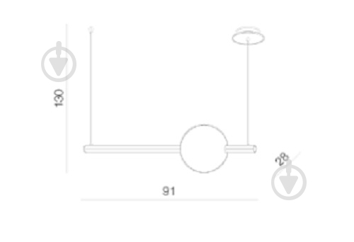 Люстра подвесная AZzardo Sandra 36 Вт LED-модуль черный AZ3351 - фото 4 Люстра подвесная AZzardo Sandra 36 Вт LED-модуль черный AZ3351 - фото 4