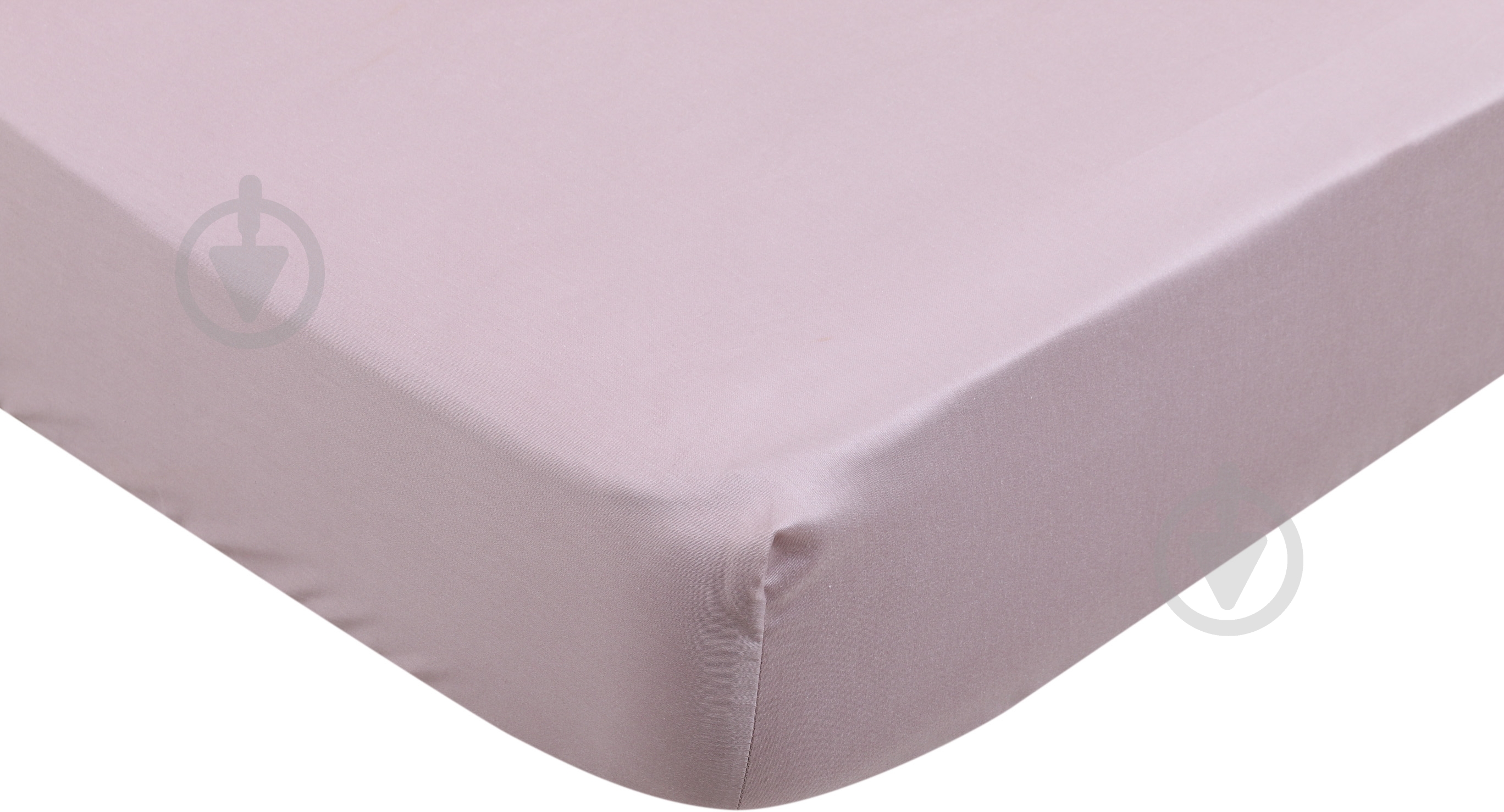 Простынь на резинке Solid 160x200 см тауп Luna - фото 1