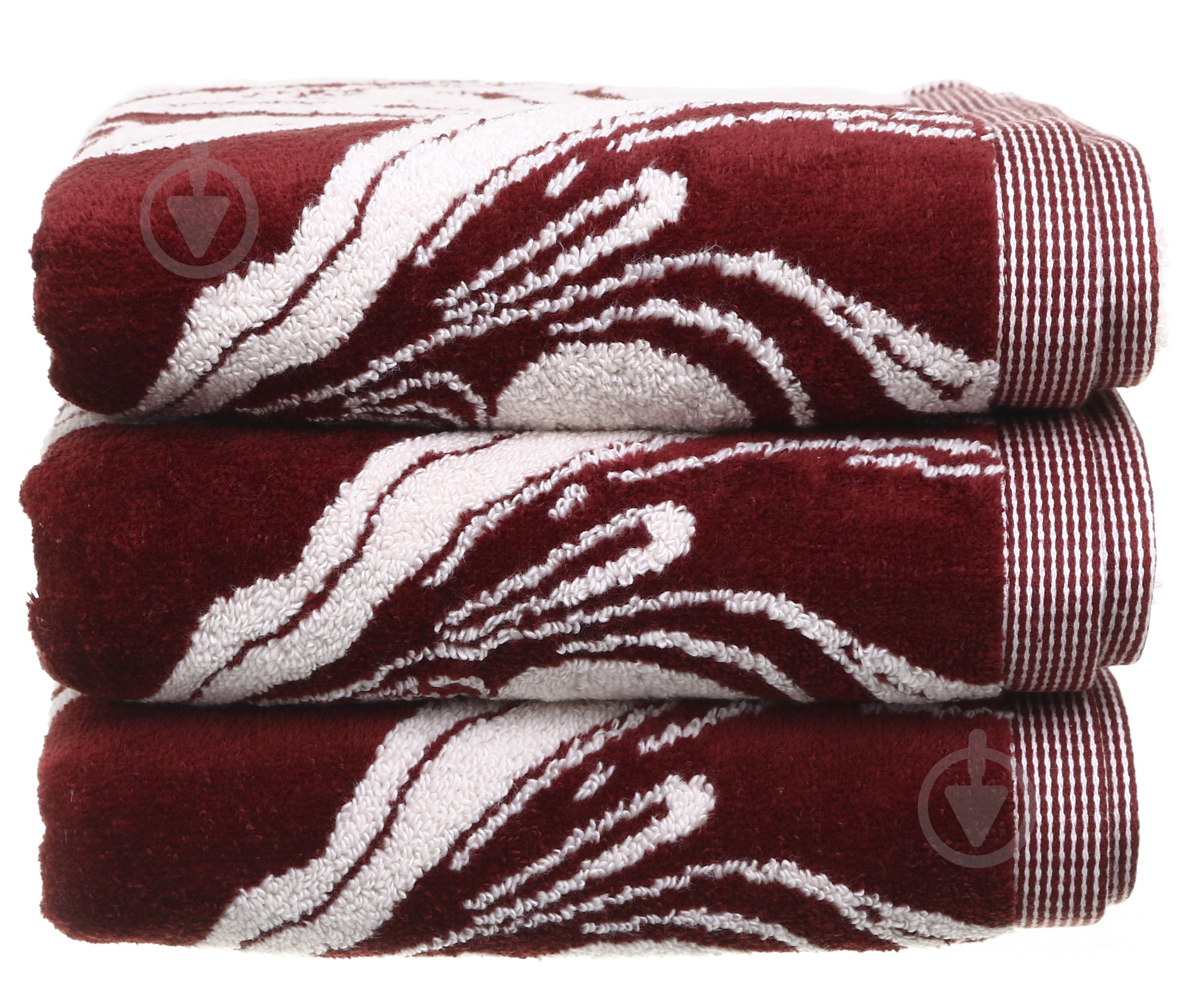 Полотенце Manchas 50x90 см красный - фото 1