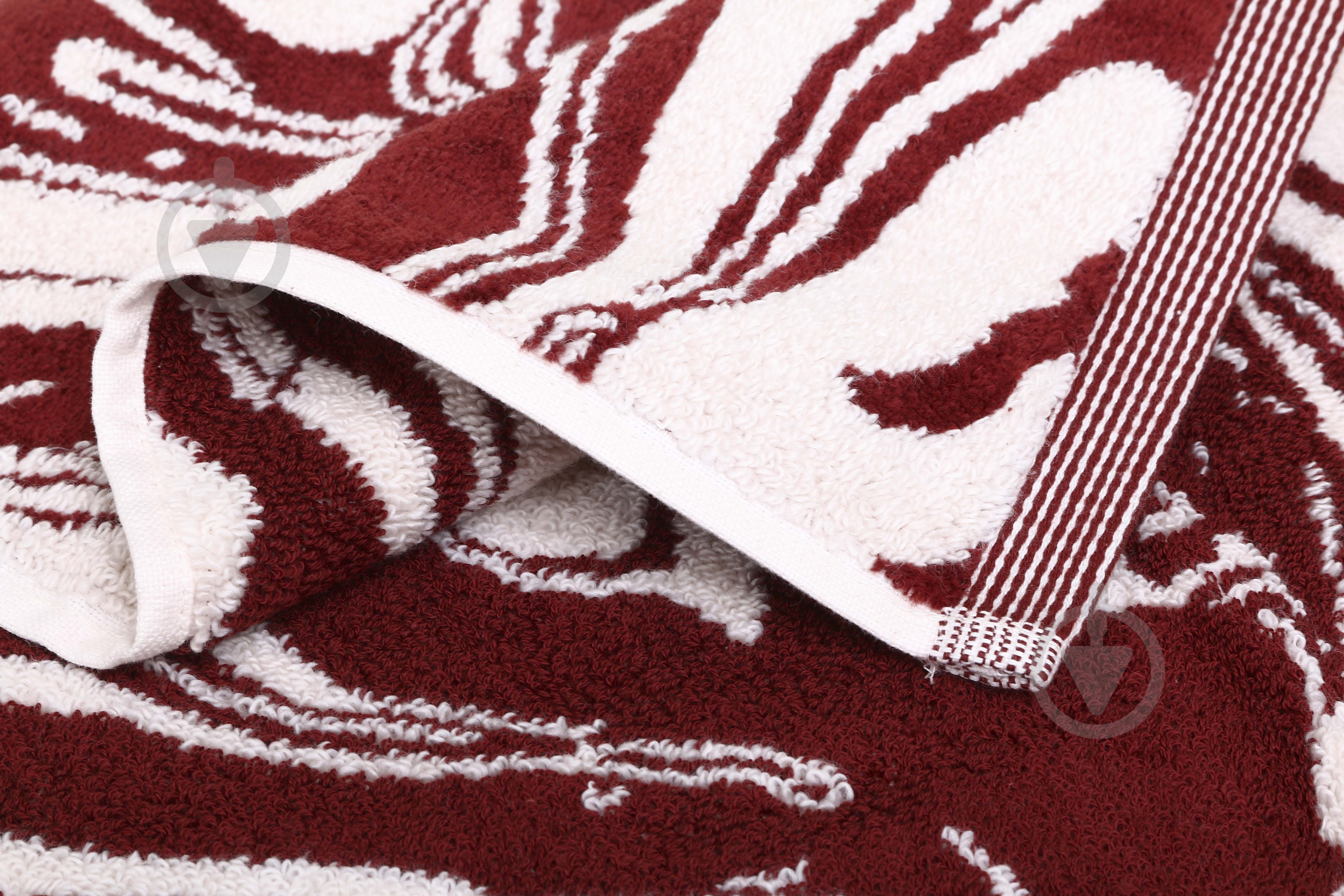 Полотенце Manchas 50x90 см красный - фото 3