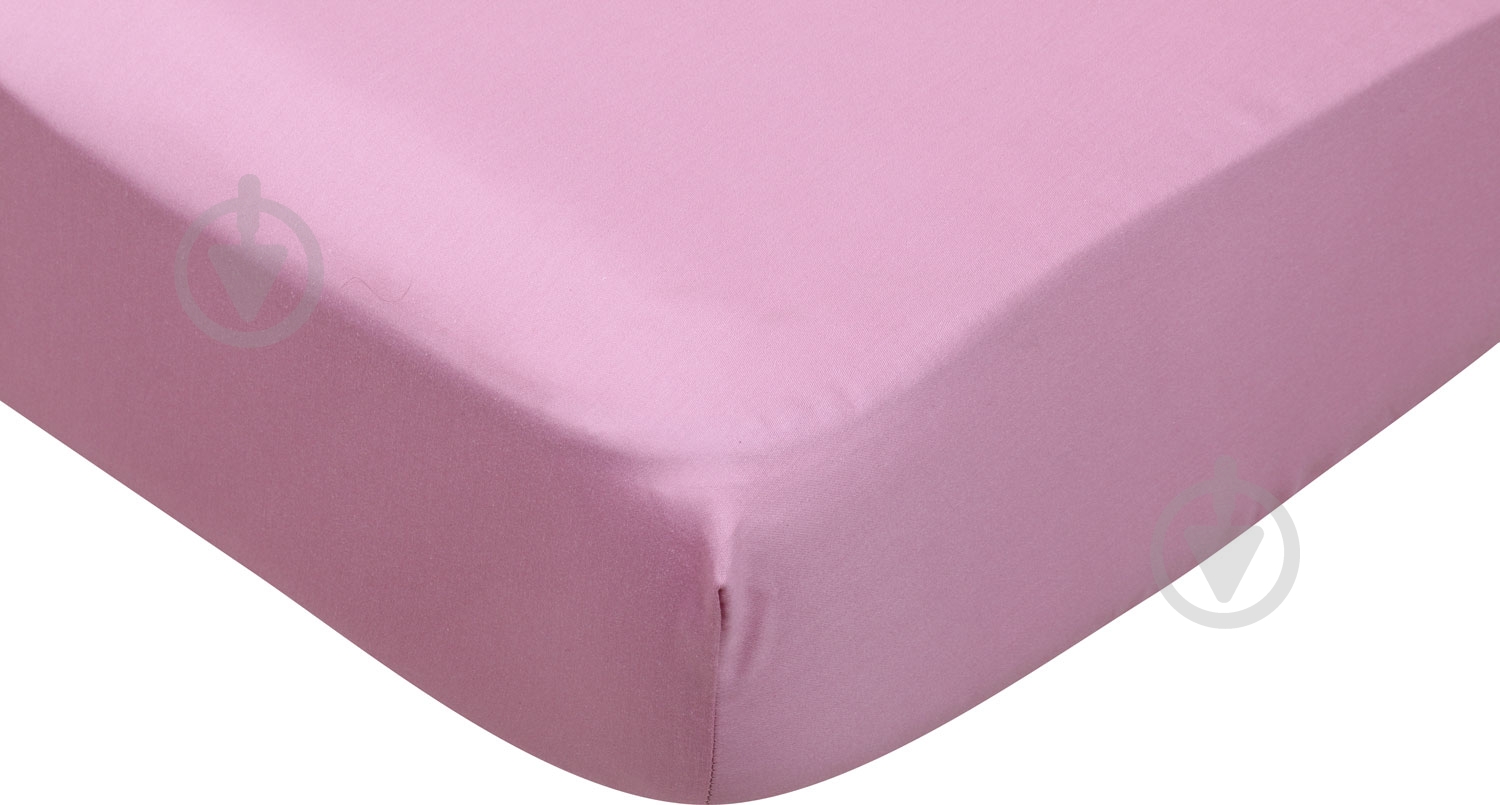 Простынь на резинке Solid 160x200 см пудровыйпудровый Luna - фото 1