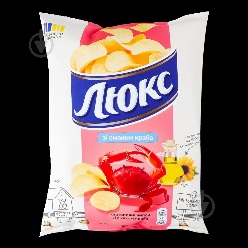 Чипси Люкс зі смаком краба м/у 105 г - фото 6