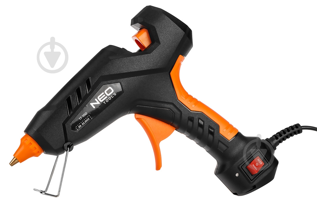 Клеевой пистолет NEO tools 11 мм 60/100 Вт 17-100 - фото 4