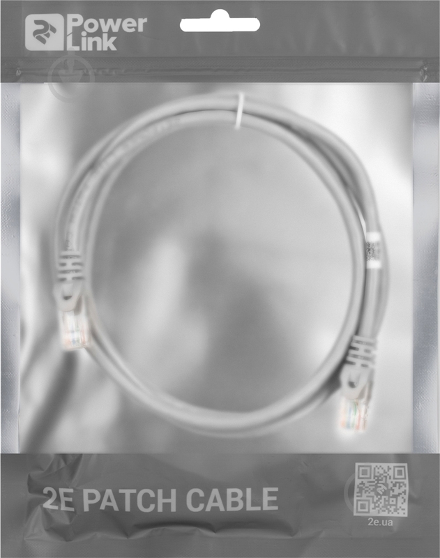 Патч-корд 2E Cat 6 UTP 26AWG 2E-PC6COP-150GRY 1,5 м серый - фото 3