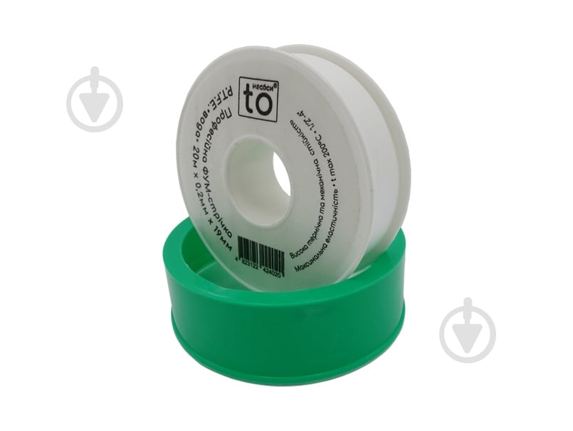 Лента-фум toНАСОСИ 19 мм×0.2 мм×20 м (0.4g/cm3) - фото 3 Лента-фум toНАСОСИ 19 мм×0.2 мм×20 м (0.4g/cm3) - фото 3