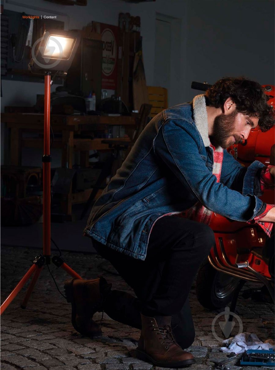 Прожектор Ledvance/Osram Worklight Tripod LED 30 Вт IP65 черный/оранжевый - фото 10