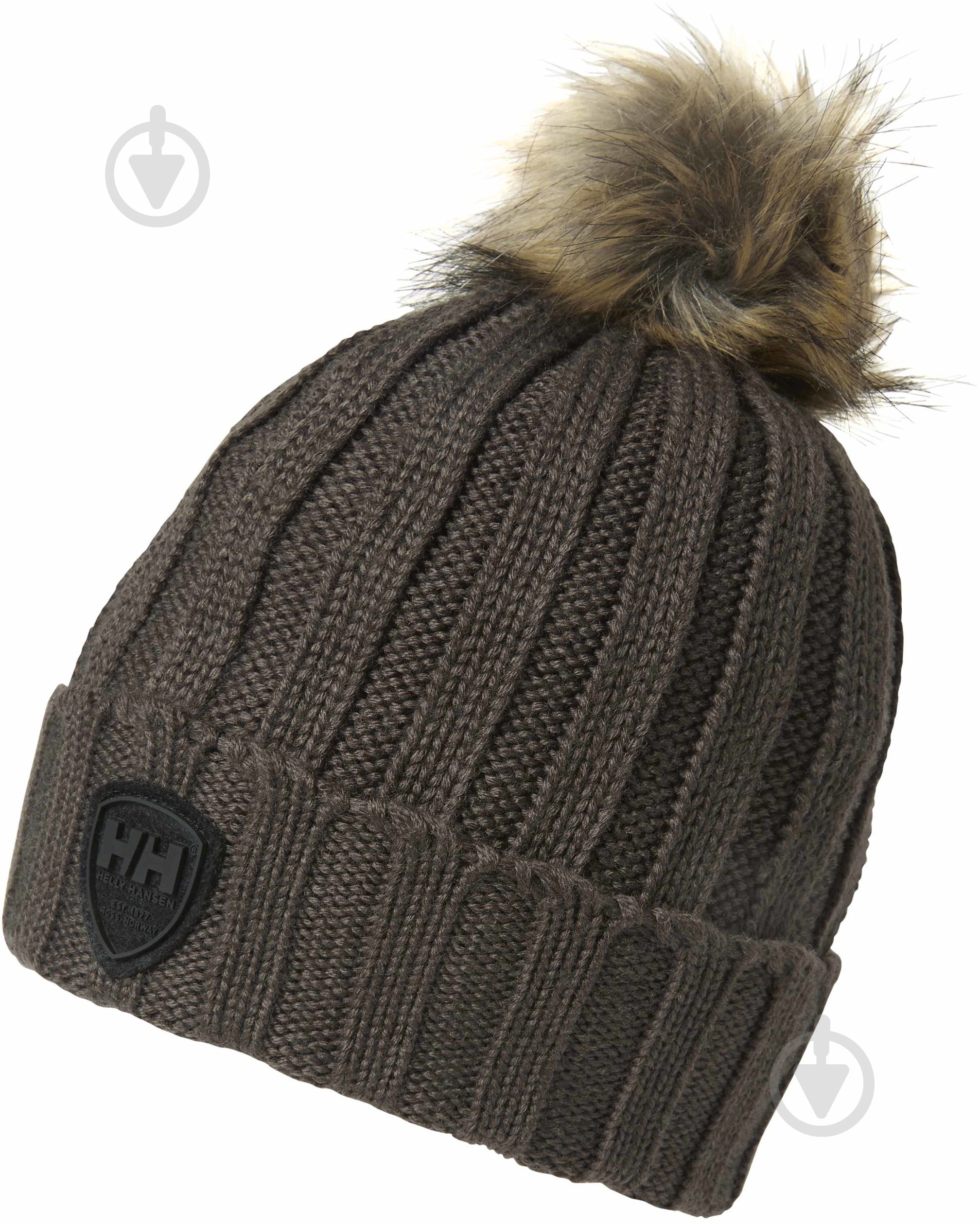 Шапка Helly Hansen W Limelight Beanie 67156-755 р.one size черный - фото 1