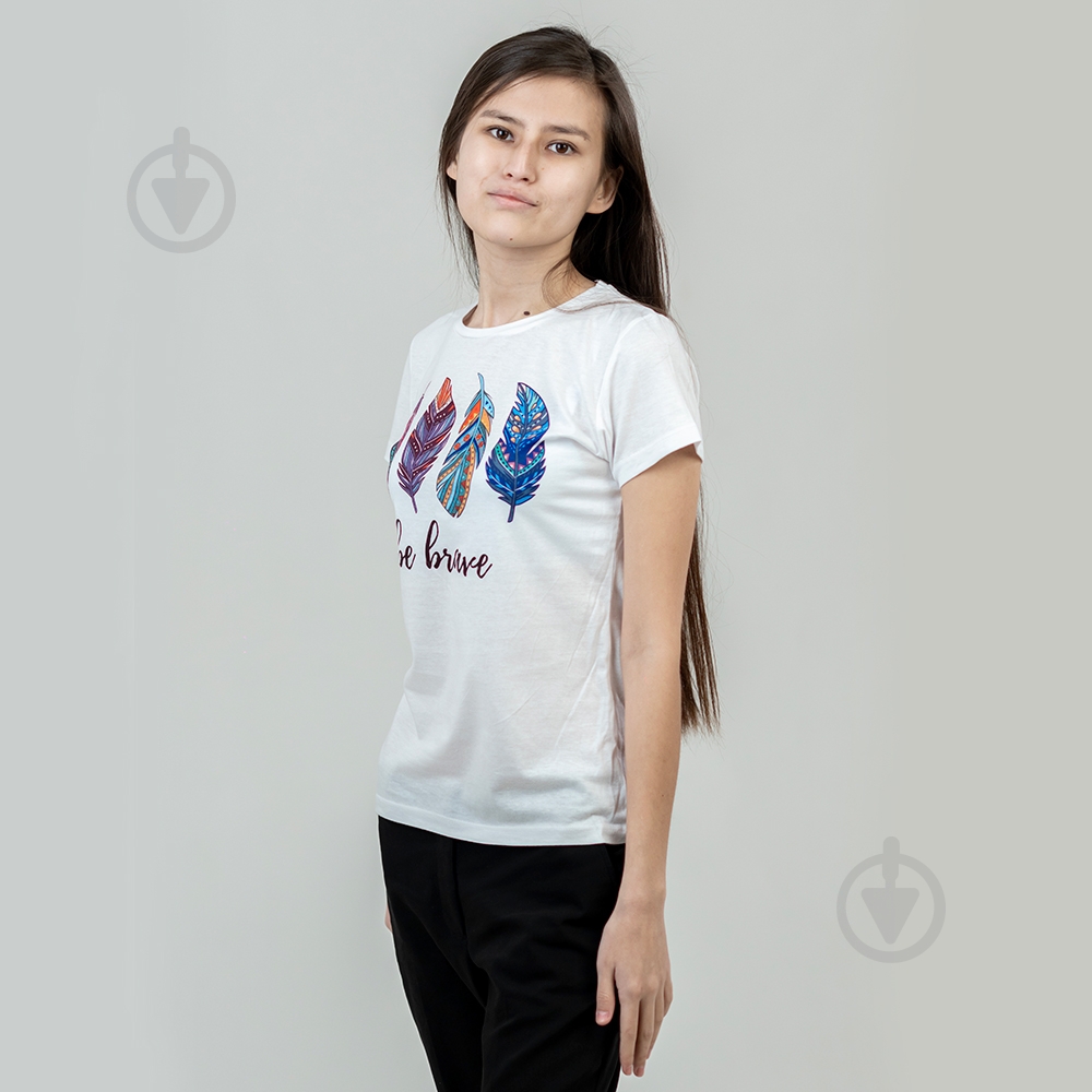 Футболка Sol's Feathers 11386102/63 белый - фото 2