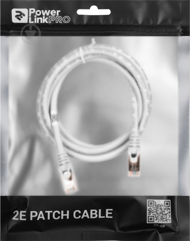 Патч-корд 2E Cat 6 S-FTP 27AWG 2E-PC6SFTPCOP-150GRY 1,5 м серый - фото 3