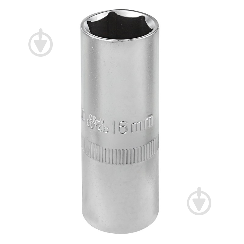 Головка свечная 16 мм 1/2''6 г Forsage 1 шт. F-807416 - фото 1 Головка свечная 16 мм 1/2''6 г Forsage 1 шт. F-807416 - фото 1