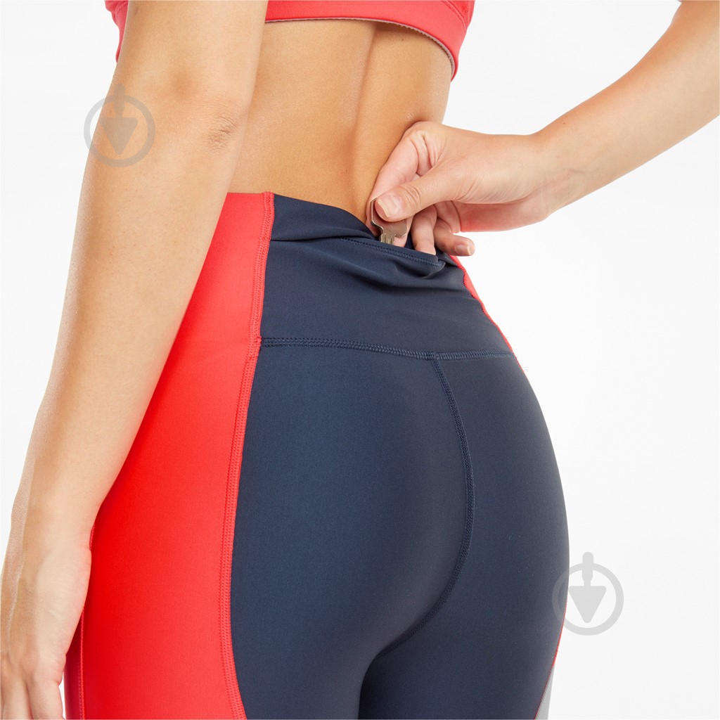 Лосины Puma Train Eversculpt Logo Tight 52095834 р.L коралловый - фото 6