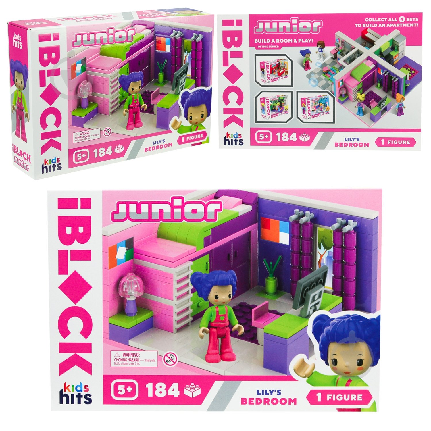 Конструктор Iblock JUNIOR KH08/001/1 - фото 1 Конструктор Iblock JUNIOR KH08/001/1 - фото 1