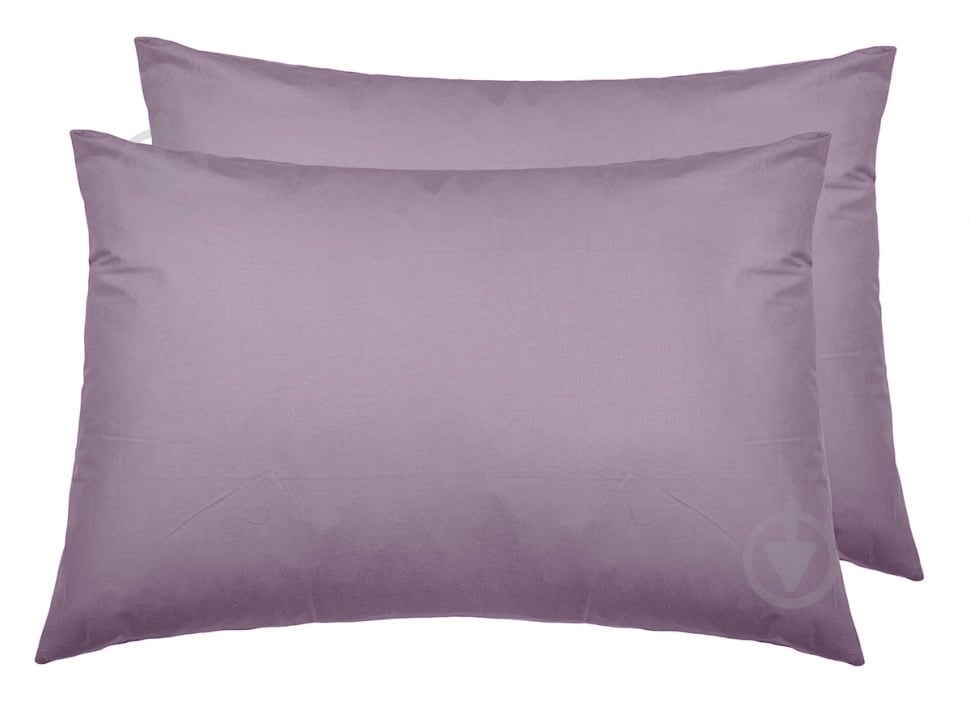 Набор наволочек Solid 70x50 см фиолетовый Luna - фото 1