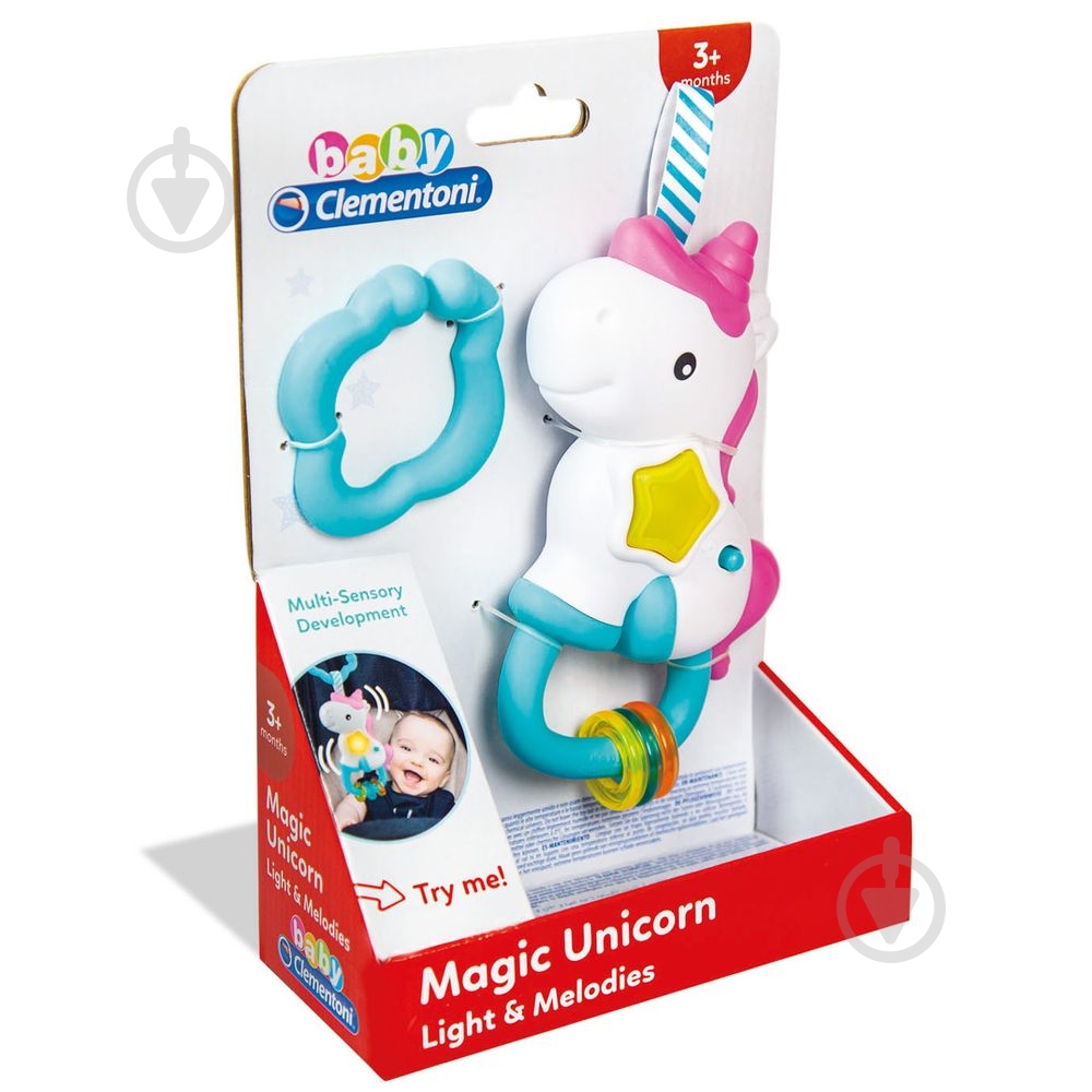 Погремушка Clementoni Magic Unicorn 17333 - фото 3