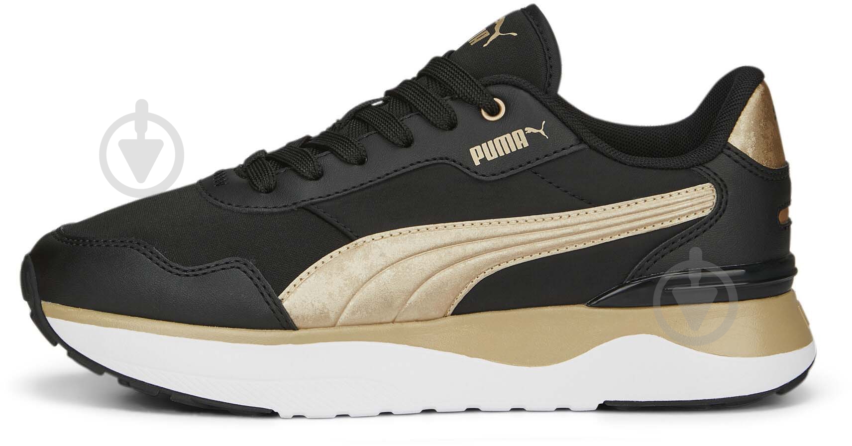 ᐉ Кросівки жіночі Puma R78 VOYAGE SPACE METALLICS PUMA BLACK-PU