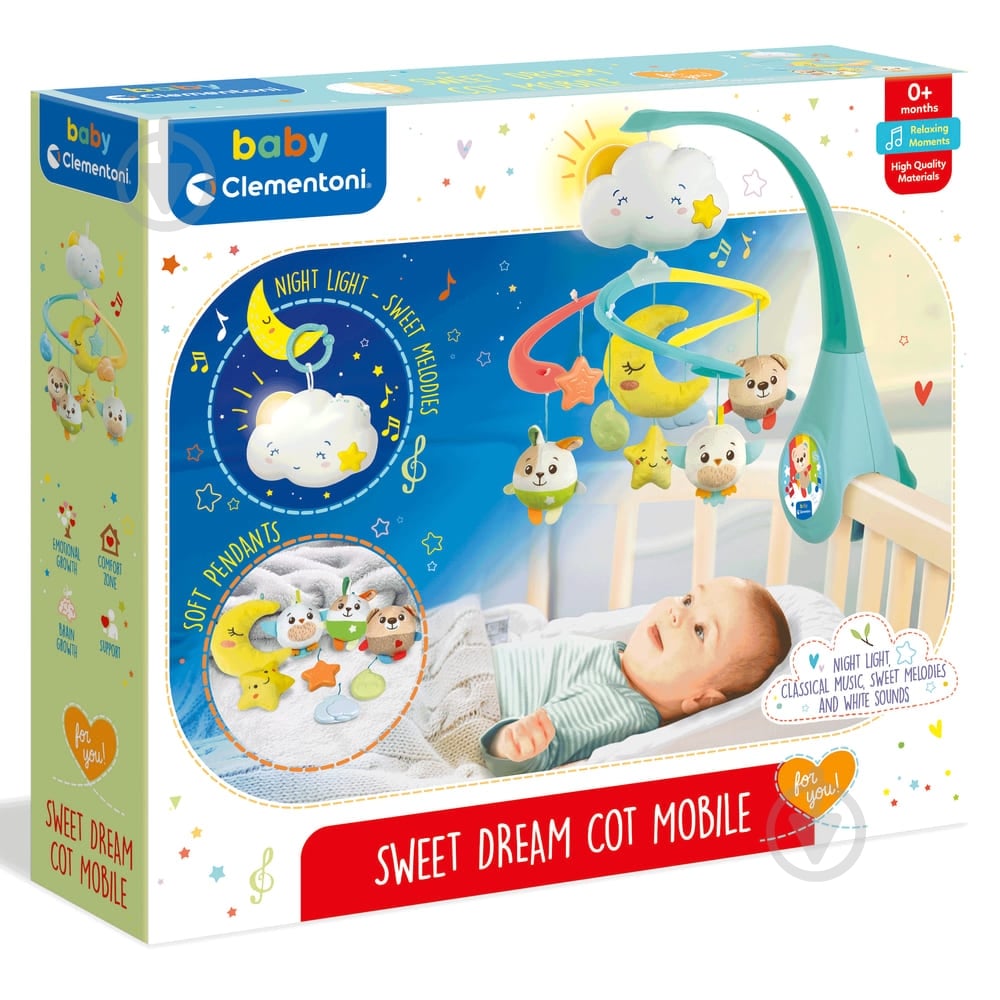 Мобиль Clementoni 2 в 1 "Sweet Dream" 17710 17710 - фото 2