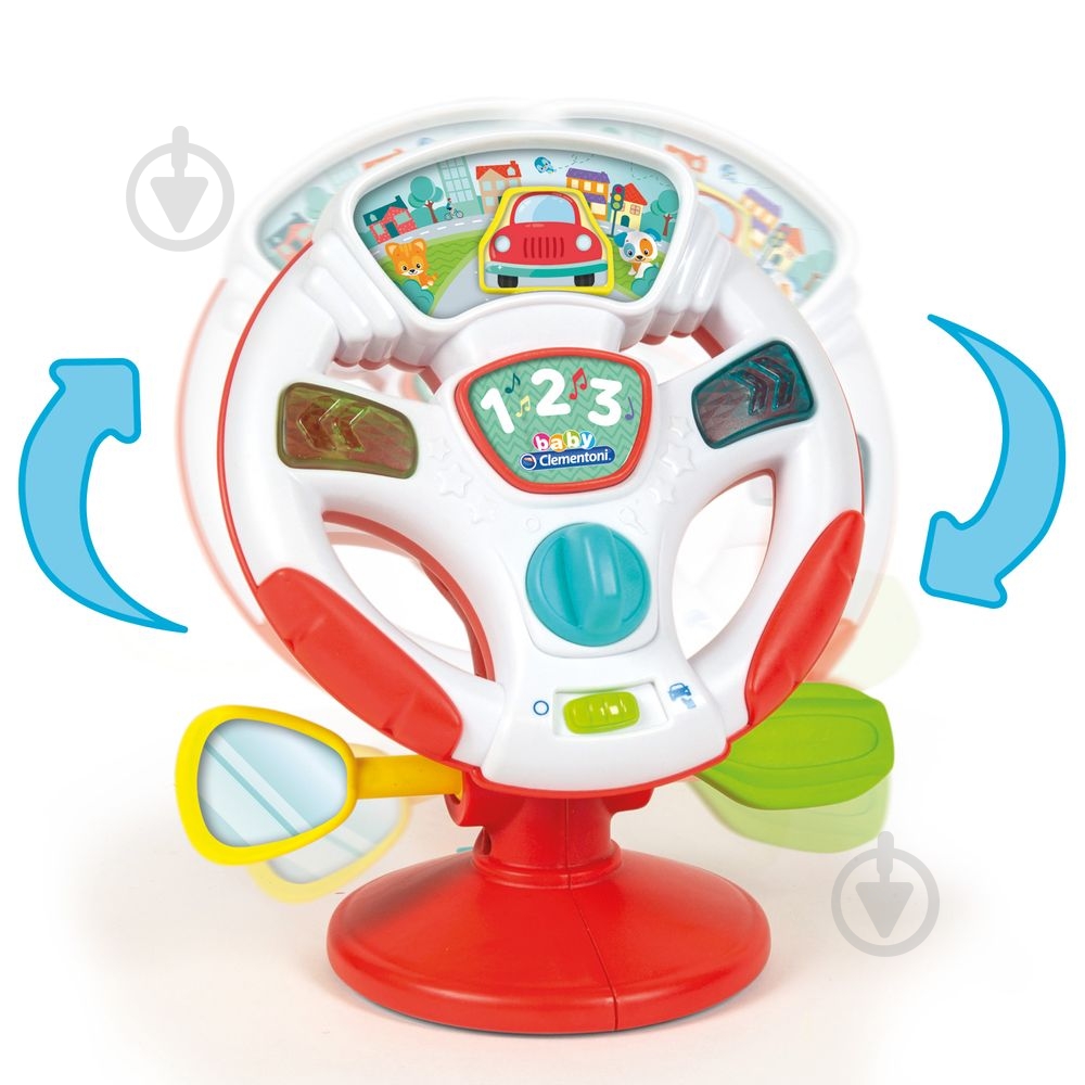Игрушка музыкальная Clementoni Activity Wheel 17241 - фото 2
