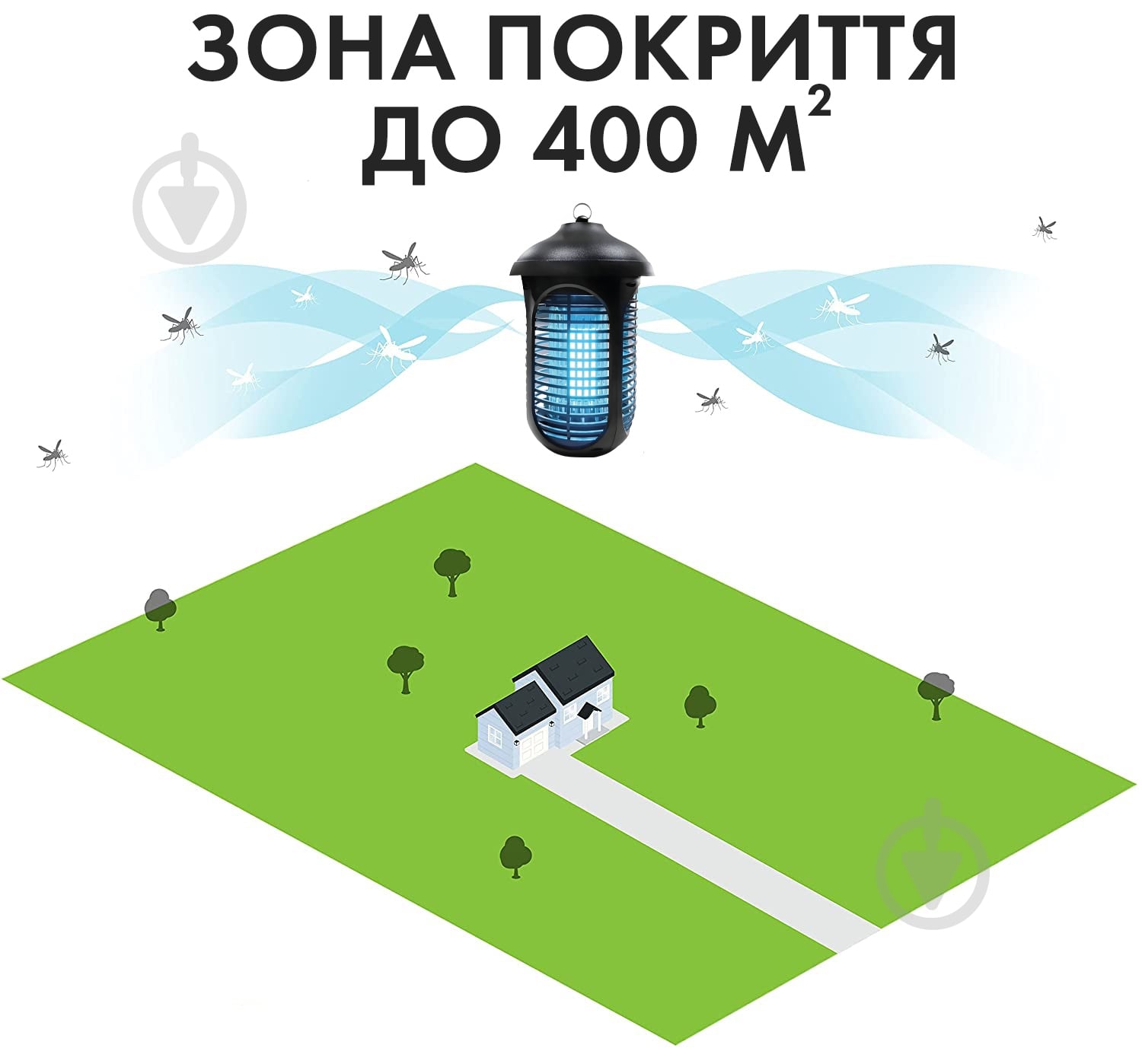 Уличный уничтожитель насекомых Ізотронік BY-C338B - фото 10 Уличный уничтожитель насекомых Ізотронік BY-C338B - фото 10