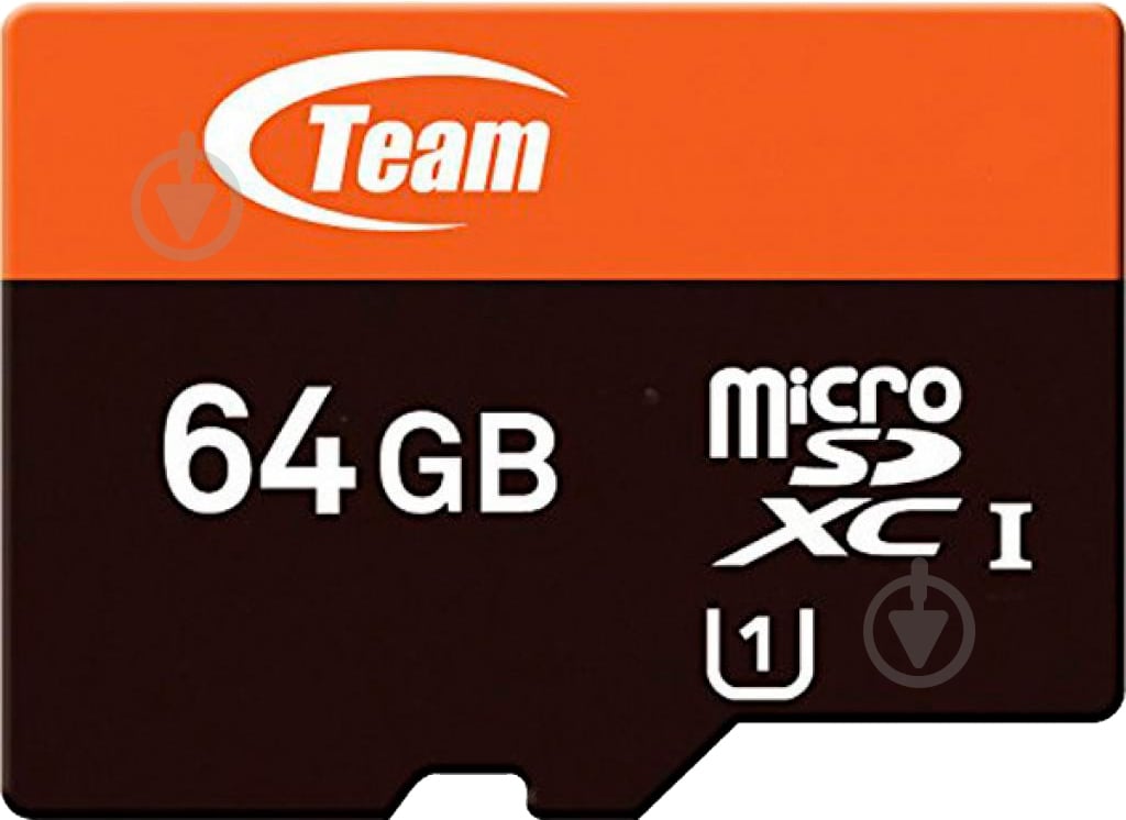 Карта памяти Team Group microSD 64 ГБ Class 10 (TUSDX64GUHS03) +SD adapter - фото 2