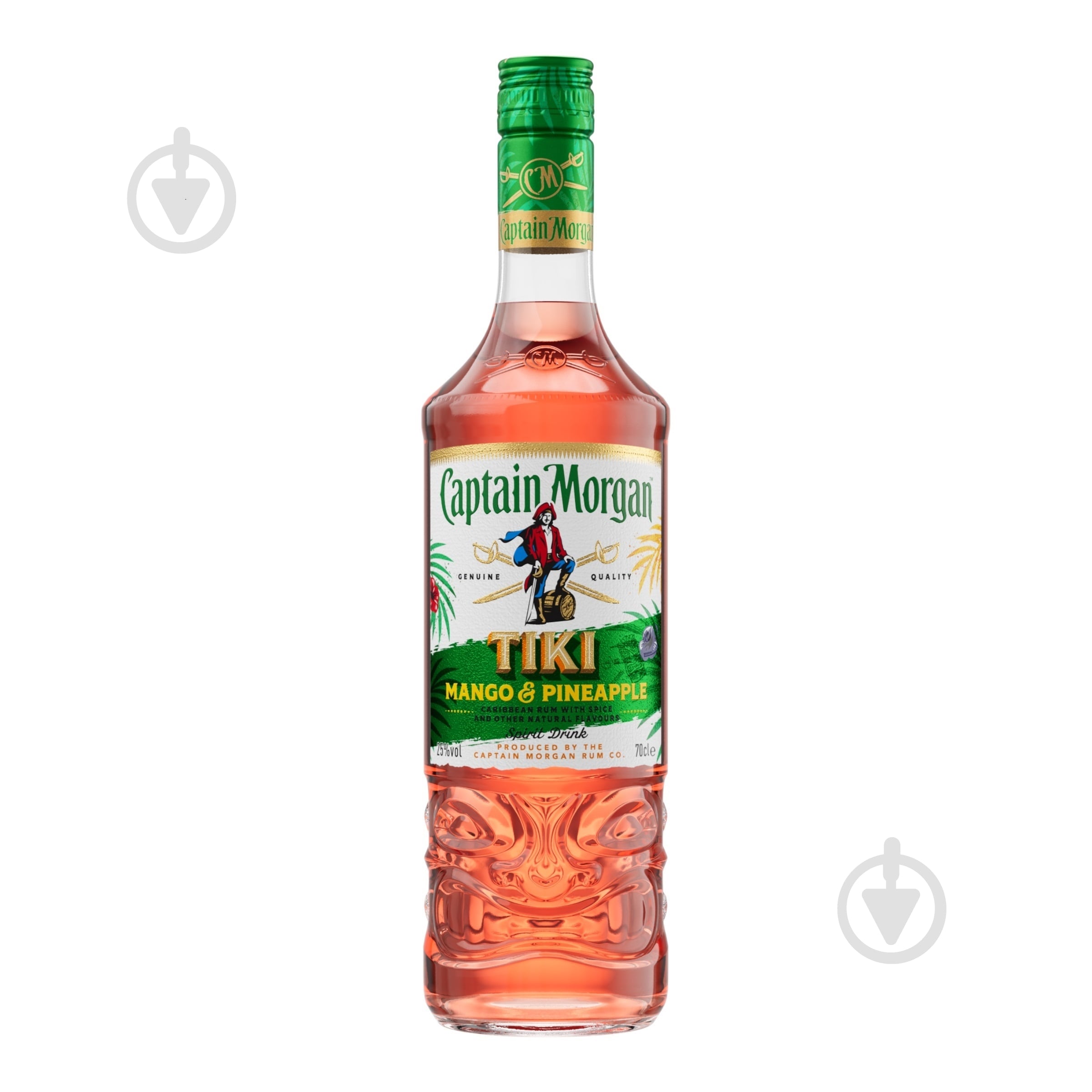 Напиток ромовый Captain Morgan Tiki Mango+Pineapple 0,7 л - фото 1