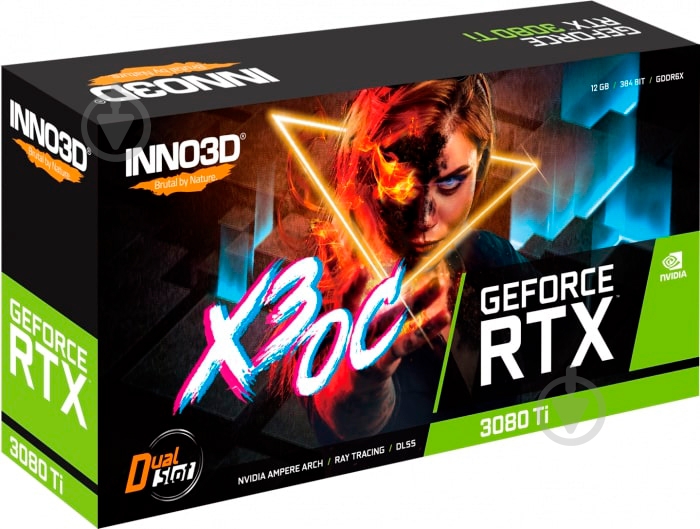 Відеокарта Inno3D GeForce RTX 3080 Ti 12GB GDDR6X 384bit (N308T3-126X-1810VA44) - фото 3 Відеокарта Inno3D GeForce RTX 3080 Ti 12GB GDDR6X 384bit (N308T3-126X-1810VA44) - фото 3