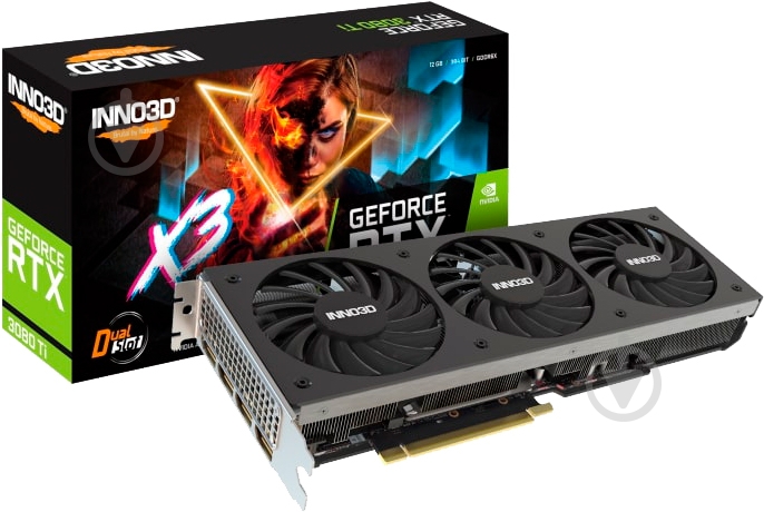 Відеокарта Inno3D GeForce RTX 3080 Ti 12GB GDDR6X 384bit (N308T3-126X-1810VA44) - фото 2 Відеокарта Inno3D GeForce RTX 3080 Ti 12GB GDDR6X 384bit (N308T3-126X-1810VA44) - фото 2