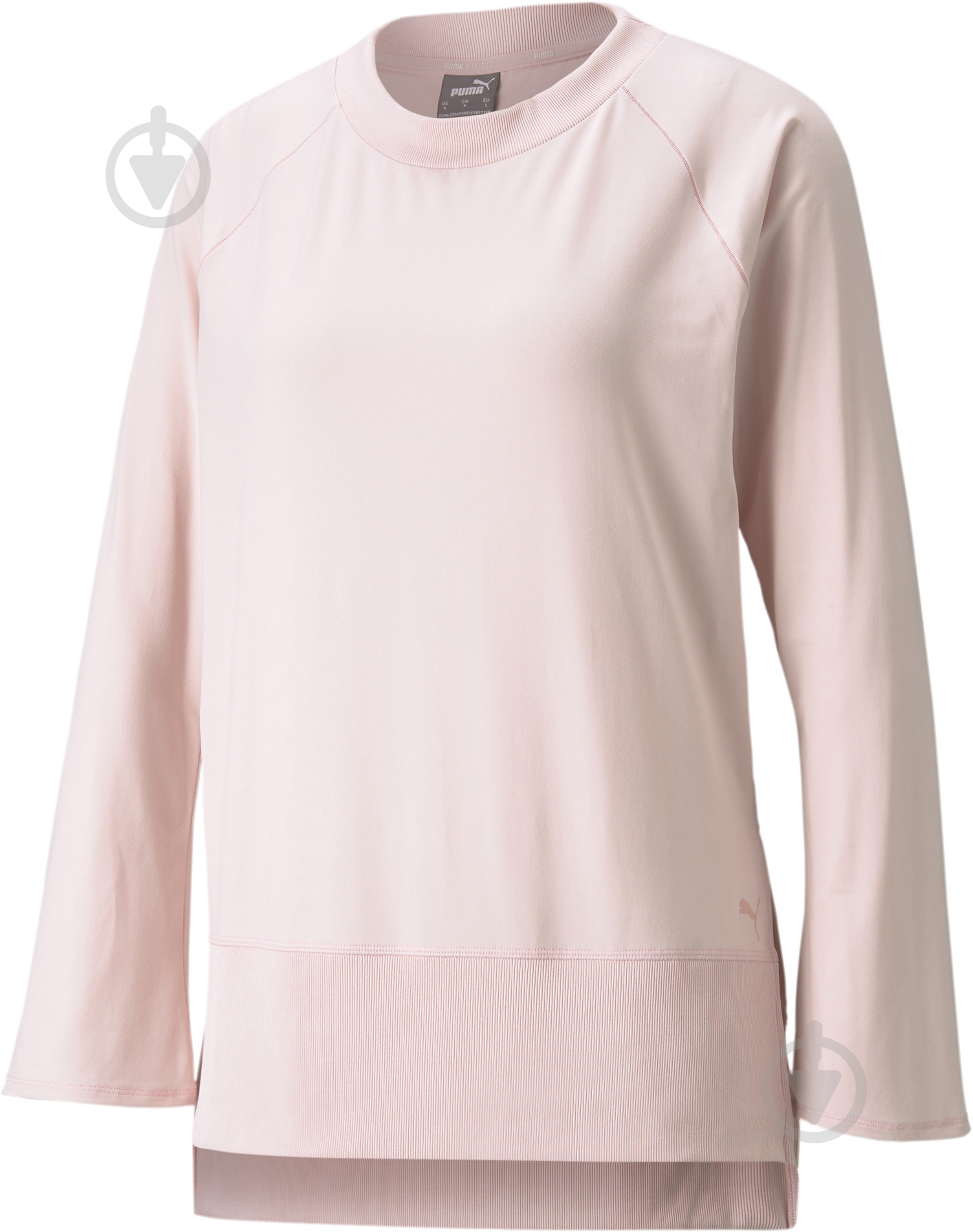 Футболка Puma STUDIO Yogini LT Bell Sleeve 52098836 р.L рожевий - фото 1 Футболка Puma STUDIO Yogini LT Bell Sleeve 52098836 р.L рожевий - фото 1