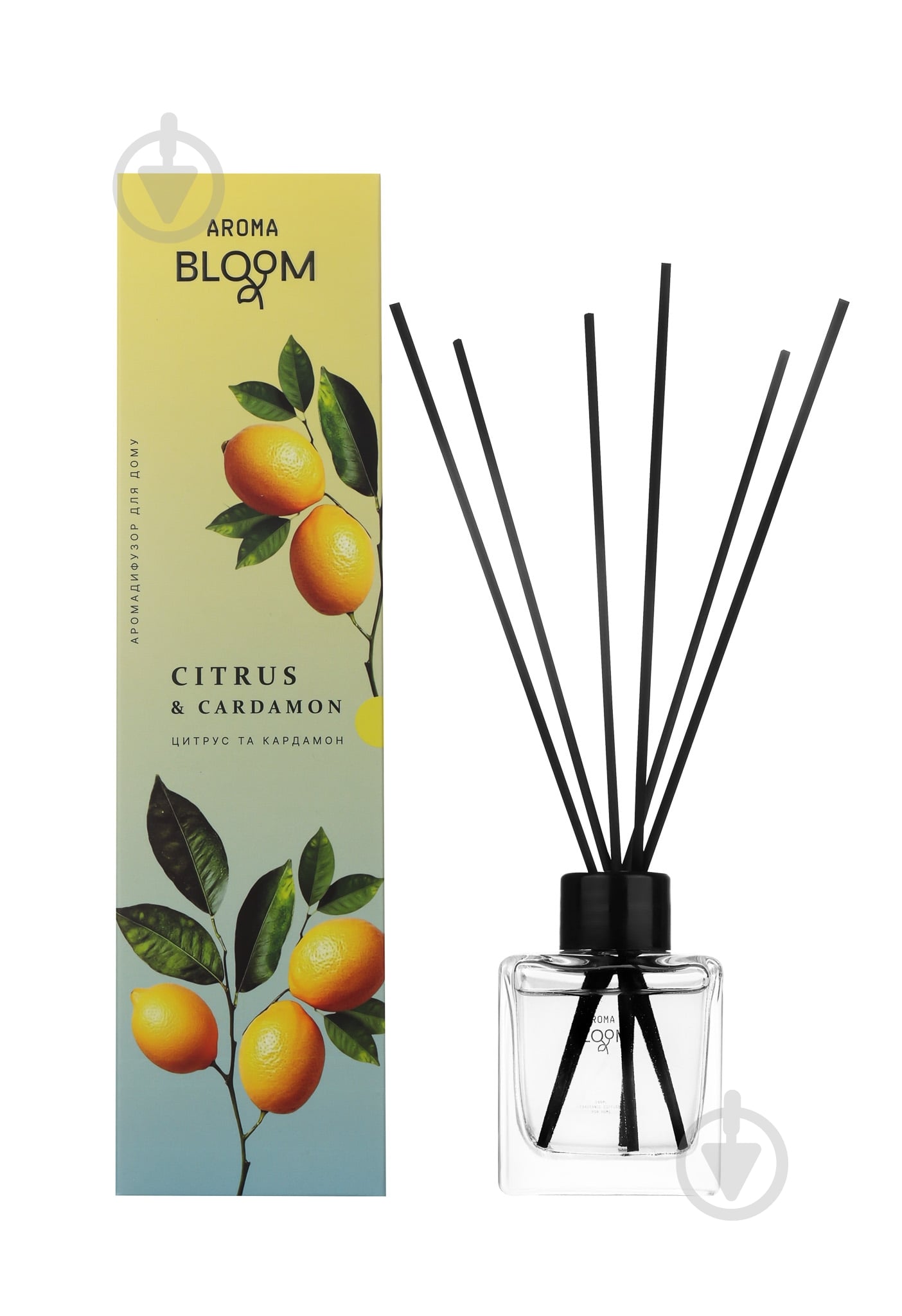 Аромадиффузор Aroma Bloom Citrus & Cardamon 100 мл - фото 1 Аромадиффузор Aroma Bloom Citrus & Cardamon 100 мл - фото 1