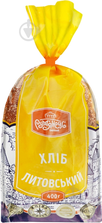 Хлеб Хлібодар Литовский нарезной 0,400 г 4820062051590 - фото 1