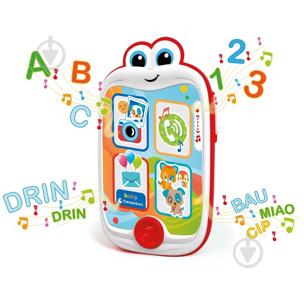 Игрушка музыкальная Clementoni Baby Smartphone 14948 - фото 2