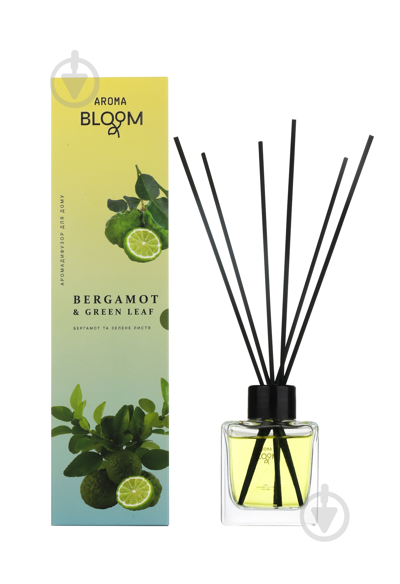 Аромадиффузор Aroma Bloom Bergamot & Green leaf 100 мл - фото 1