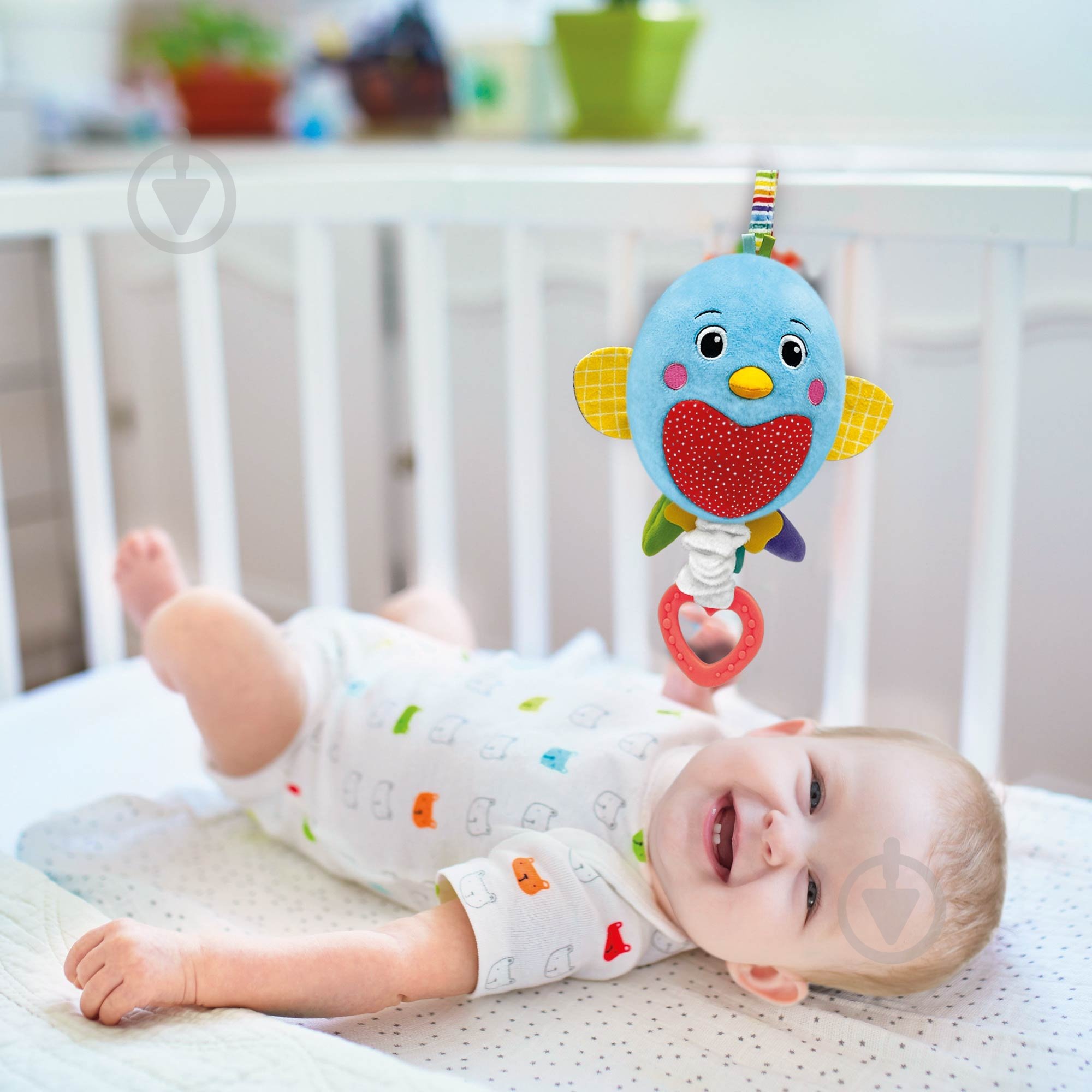 Игрушка-подвеска Clementoni Soft bird 17794 - фото 2