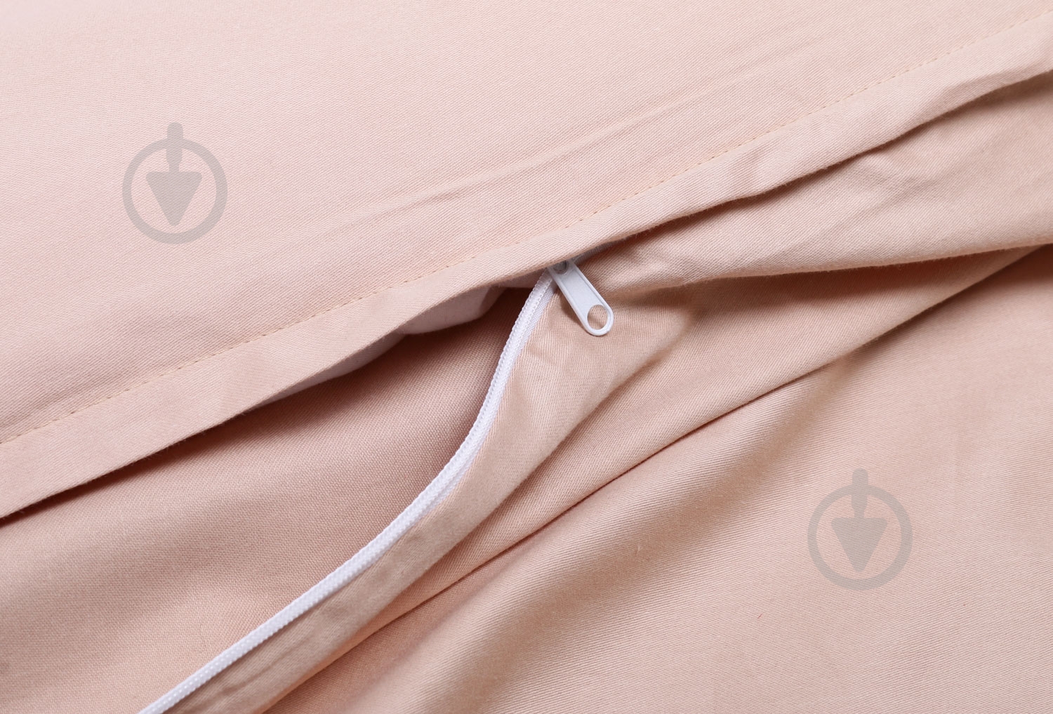 Пододеяльник Solid 1,5 160x220 см бежевый Luna - фото 2