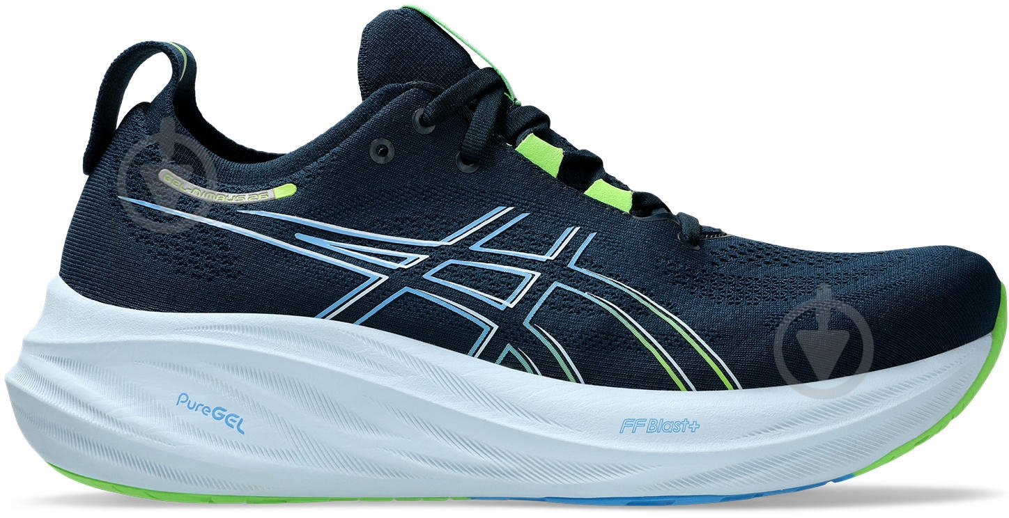 ᐉ Кросівки чоловічі Asics GEL-NIMBUS 26 1011B794_400 р.46 сині