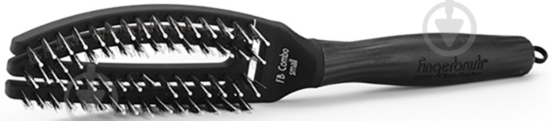 Щетка для волос Olivia Garden Combo Small Finger Brush Combo OGFBCS черный браш - фото 3
