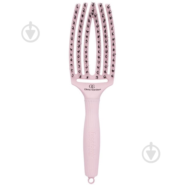 Щетка для волос Olivia Garden Combo Medium Pastel Pink Finger Brush Combo Medium OGBFCPP розовый - фото 1 Щетка для волос Olivia Garden Combo Medium Pastel Pink Finger Brush Combo Medium OGBFCPP розовый - фото 1