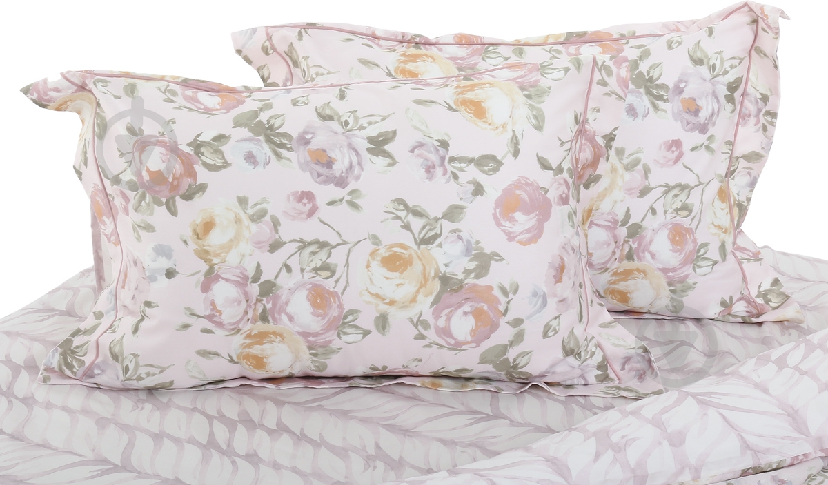 Комплект постельного белья Light Rose семейный с узором Lameirinho - фото 3