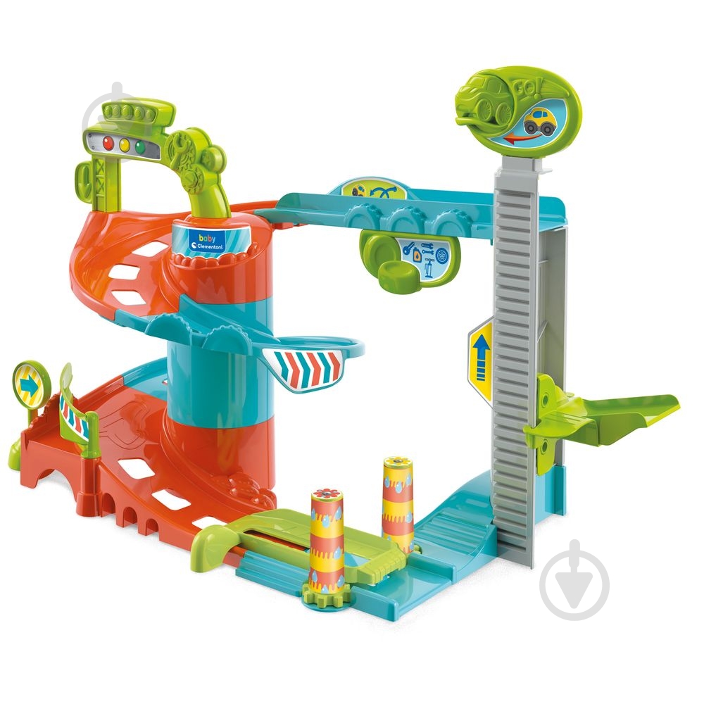 Игровой набор Clementoni Fun Garage 17404 - фото 1 Игровой набор Clementoni Fun Garage 17404 - фото 1