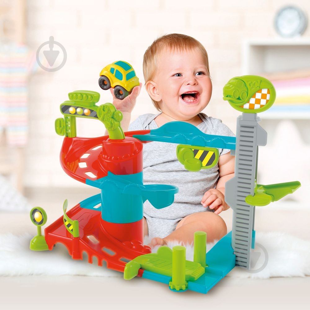 Игровой набор Clementoni Fun Garage 17404 - фото 3 Игровой набор Clementoni Fun Garage 17404 - фото 3