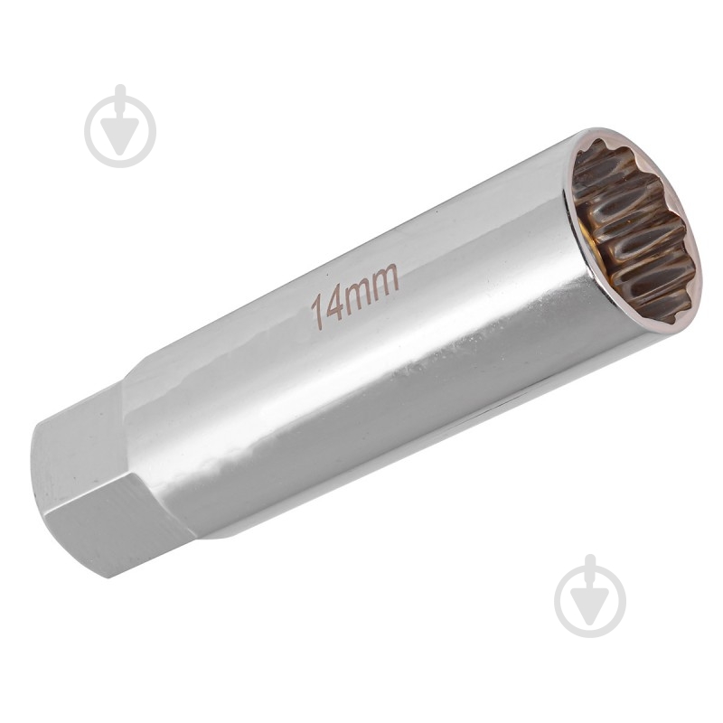 Головка свечная магнитная 14 мм 3/8''12 г (L-65 мм),на пластиковом держателе Rock FORCE 1 шт. RF-807314M(магнитная) - фото 2 Головка свечная магнитная 14 мм 3/8''12 г (L-65 мм),на пластиковом держателе Rock FORCE 1 шт. RF-807314M(магнитная) - фото 2