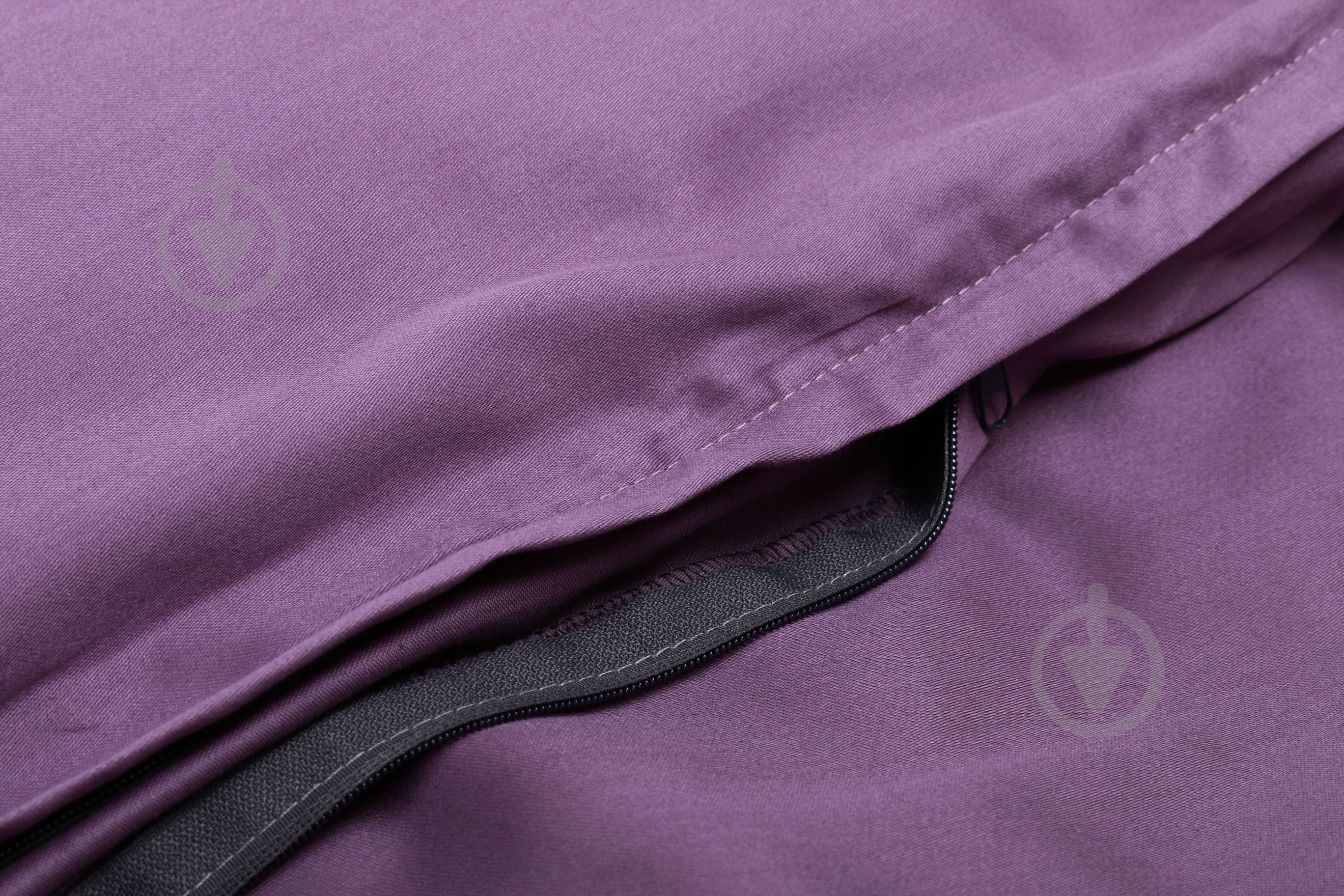 Пододеяльник Solid 2 200x220 см фиолетовый Luna - фото 3