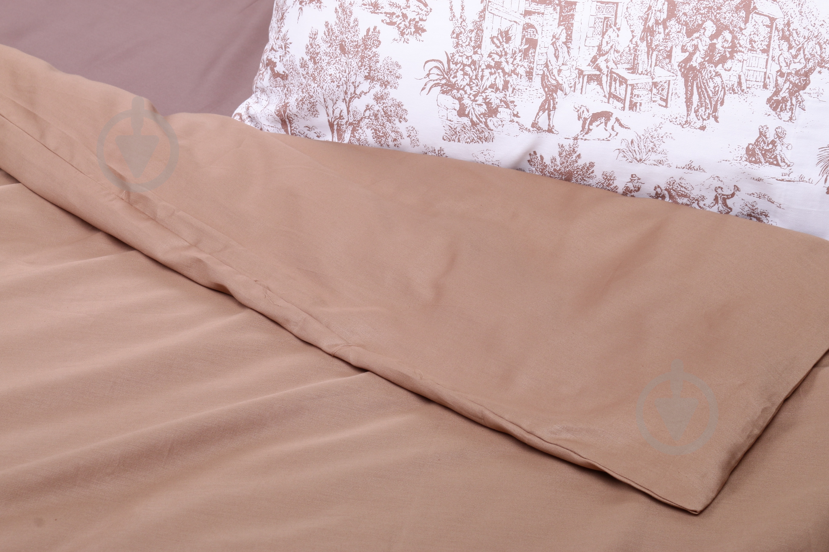 Пододеяльник Solid 2 200x220 см оливковый Luna - фото 2 Пододеяльник Solid 2 200x220 см оливковый Luna - фото 2